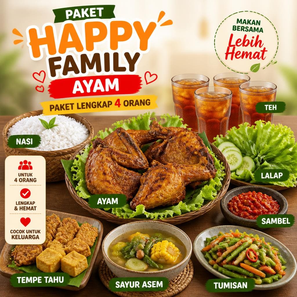 Paket Happy Family Ayam